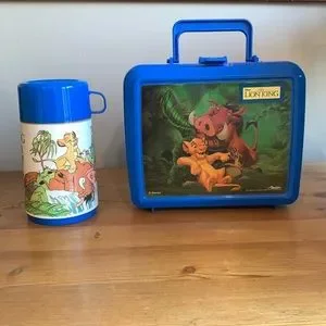 Disney Other Vintage Lion King Lunch Box With Thermos Poshmark - Main Image